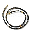 Natural Black Agate Beads Strands G-D067-A01-3