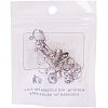 Iron Clip-on Earring Findings KK-PH0026-20P-NF-6