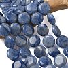 Natural Blue Aventurine Beads Strands G-L648-B24-15mm-02-1