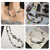 8 Sets 8 Styles CCB Plastic Beads Sets CCB-PH0001-30-5