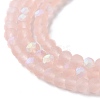 Transparent Glass Beads Strands X1-EGLA-A034-T4mm-MB22-4
