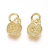 Electroplated Alloy Charms PALLOY-G267-12G-2