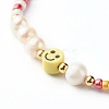 Glass Beads Stretch Bracelets BJEW-JB06414-6