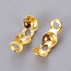Iron Bead Tips Knot Covers E037Y-G-2