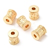 Rack Plating Brass Beads FIND-TAC0018-06G-1