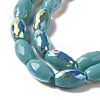 AB Color Plated Electroplate Beads Strands X-EGLA-H104-03F-3
