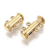 201 Stainless Steel Slide Lock Clasps X-STAS-S079-157G-2