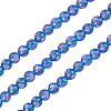 1 Strand Handmade Glod Sand Lampwork Beads Strands LAMP-TA0002-09H-3