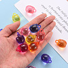 Autumn Theme Transparent Acrylic Pendants TACR-T024-04B-6