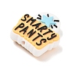 Graduation Theme Silicone Beads SL-CBAF318-B01-2