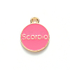 Alloy Enamel Pendants ENAM-S124-01A-03L-3