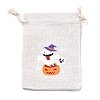 Halloween Cotton Cloth Storage Pouches ABAG-M004-01Q-1