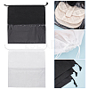 WADORN 10Pcs 2 Colors Blank Non-Woven DIY Craft Drawstring Storage Bags ABAG-WR0001-03-3