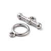 Non-Tarnish 304 Stainless Steel Ring Toggle Clasps X-STAS-A092-09G-P-2