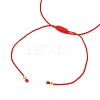 Adjustable Braided Nylon Thread Bracelet Making AJEW-JB00770-4