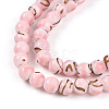Baking Paint Glass Beads Strands DGLA-N010-6mm-01-3