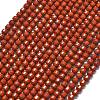 Natural Red Jasper Beads Strands G-A260-A46-01-2