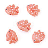 5Pcs Handmade Porcelain Beads PORC-TADJ0001-05G-2