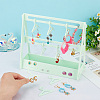 Opaque Acrylic Earring Display Stands EDIS-WH0029-16E-3