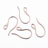 Ion Plating(IP) 304 Stainless Steel Earring Hooks STAS-H383-28RG-1