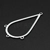 Tarnish Resistant 201 Stainless Steel Chandelier Components Links STAS-R111-LA074-2