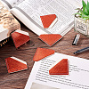 Glitter Imitation Leather Book Corner Protectors AJEW-TAC0038-03B-6