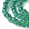 Transparent Glass Beads Strands GLAA-H021-03-17-5