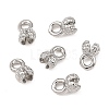 SHEGRACE Brass Bead Tips XGRQ6M319-915P-2
