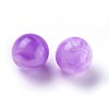 Acrylic Imitation Jade Beads LS-MACR-E025-25F-8mm-2