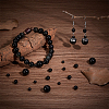 130Pcs 4 Style Natural Obsidian Beads Strands G-PH0002-48-5