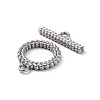 Non-Tarnish 304 Stainless Steel Ring Toggle Clasps STAS-A092-09A-P-2
