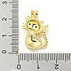 Brass Micro Pave Cubic Zirconia Pendants FIND-Z023-03A-3