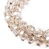 Electroplate Transparent Glass Beads Strands LS-EGLA-A035-T6mm-A22-3