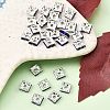 Brass Rhinestone Spacer Beads RSB072-5