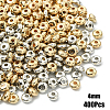 400Pcs 2 Colors CCB Plastic Spacer Beads CCB-YW0001-50A-1