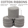 Cotton Rustic Frayed Edge Ribbon OCOR-WH0071-029D-2