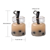Glass Bottle Pendants LS-CRES-S359-01B-3