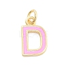 Rack Plating Brass Pendants KK-C065-02D-G-1