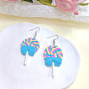 Alloy Polymer Clay Dangle Earrings FS-WG86A62-01-1