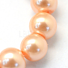 Baking Paint Glass Pearl Bead Strands HY-Q003-3mm-18-3