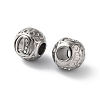 304 Stainless Steel Rhinestone European Beads STAS-A092-10Q-P-2