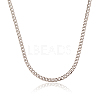 304 Stainless Steel Cuban Link Chains CHS-CJ0001-28P-7
