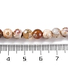 Natural Fire Crackle Agate Beads Strands G-G163-A01-01-5