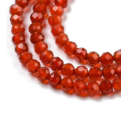 Natural Agate Beads Strands G-A129-2mm-A01-1