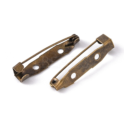 Iron Brooch Findings E021Y-NFAB-1