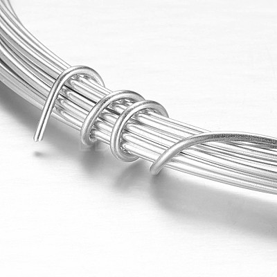Round Aluminum Craft Wire AW-D009-3mm-5m-01-1