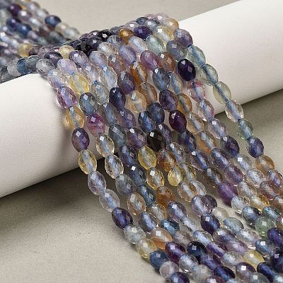 Natural Fluorite Beads Strands G-H320-A01-1