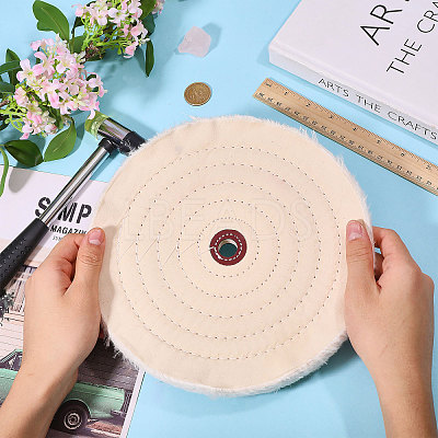 Jewelry Polishing Cloth Wheel AJEW-WH0816-464C-1