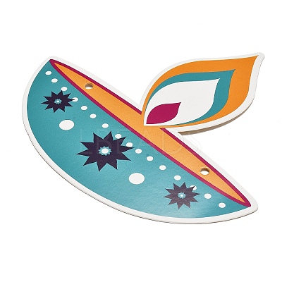 Diwali Theme Paper Flag Banners DIY-NH0011-01B-1