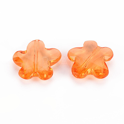 Transparent Acrylic Beads TACR-S154-32B-84-1